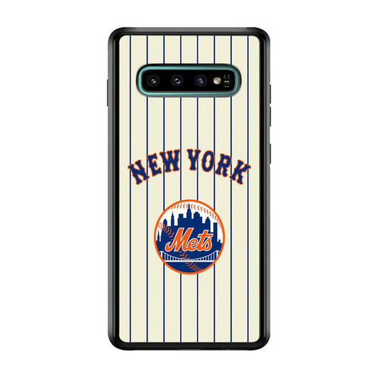 New York Mets Emblem of The City Samsung Galaxy S10 Plus Case-Oxvistore