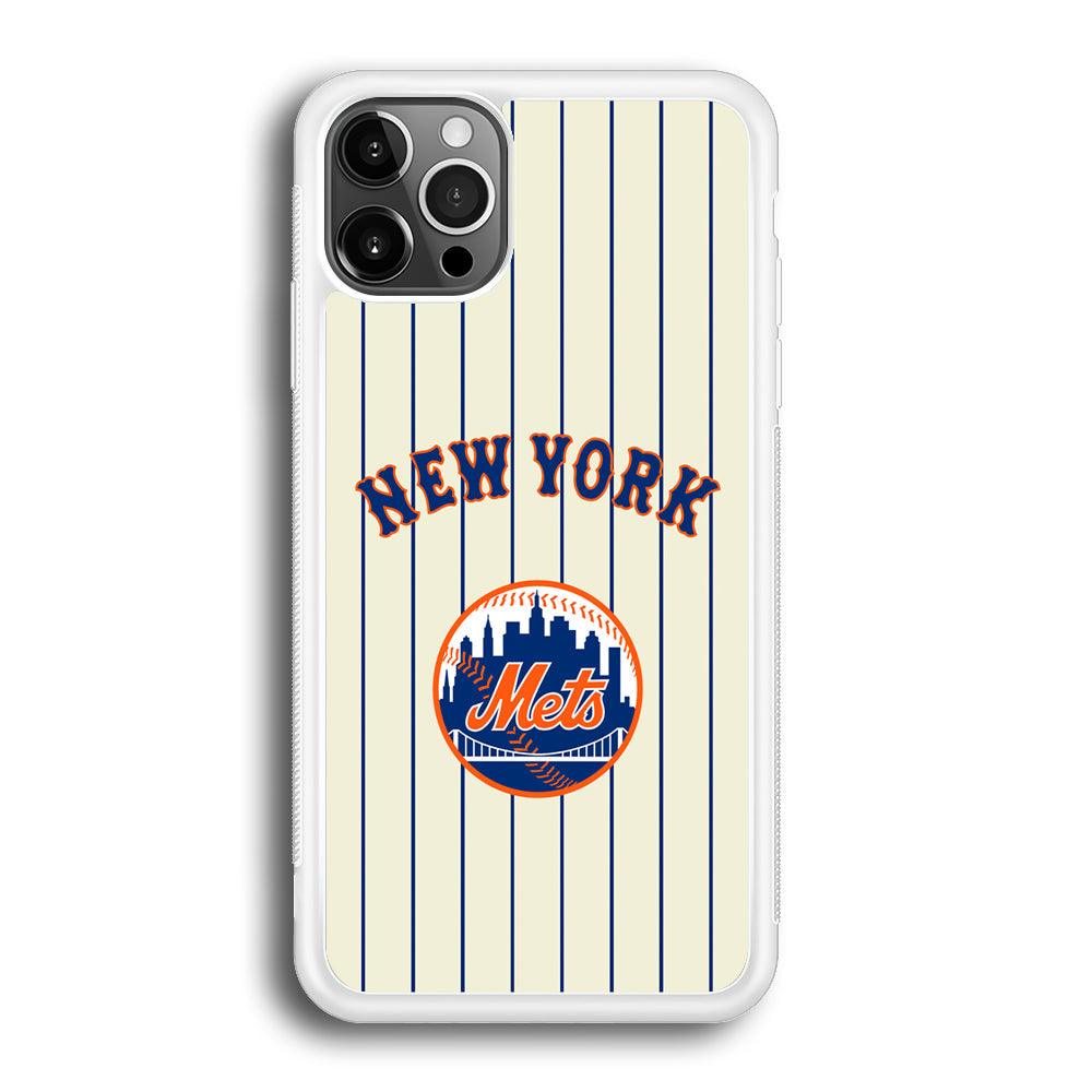 New York Mets Emblem of The City iPhone 12 Pro Case-Oxvistore