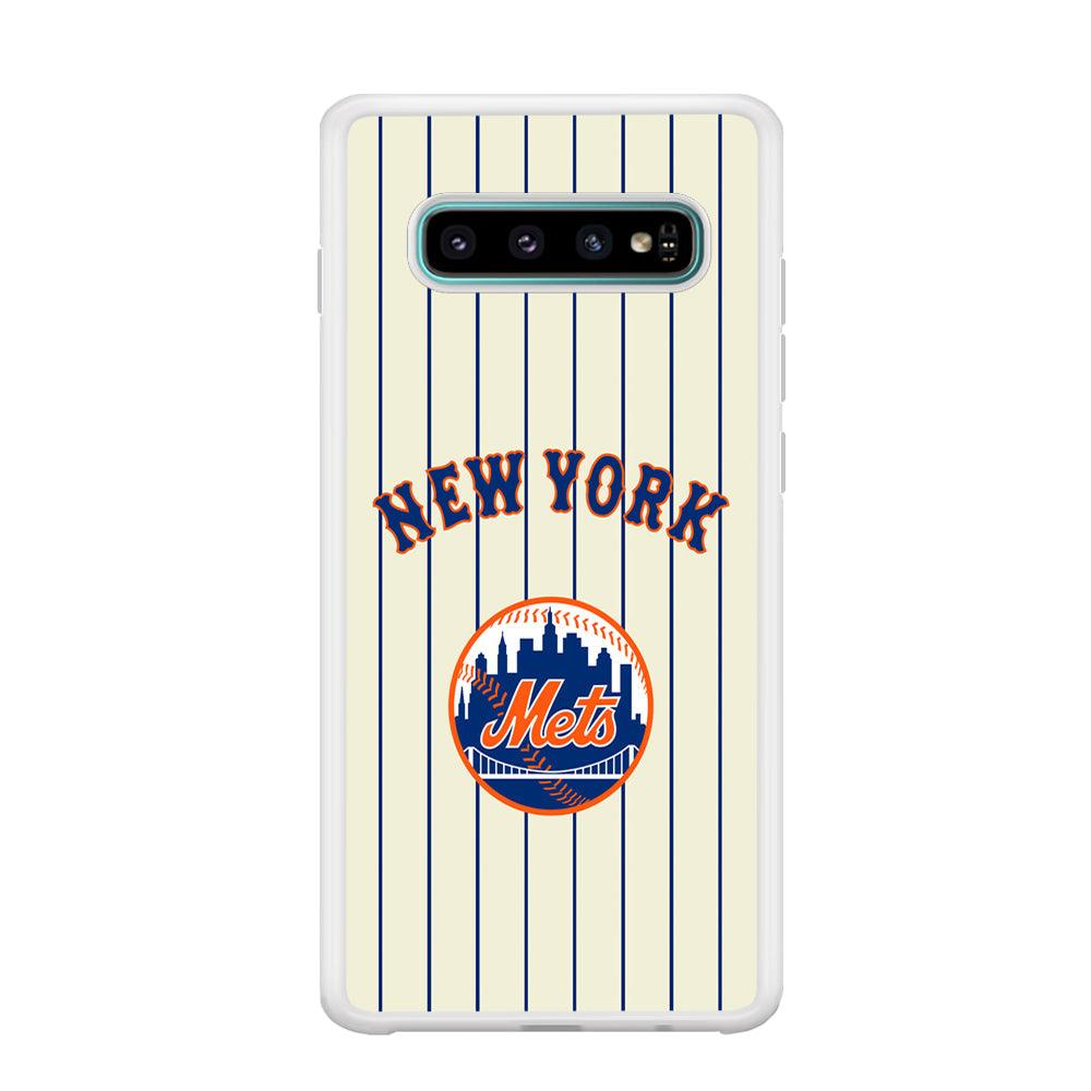 New York Mets Emblem of The City Samsung Galaxy S10 Plus Case-Oxvistore