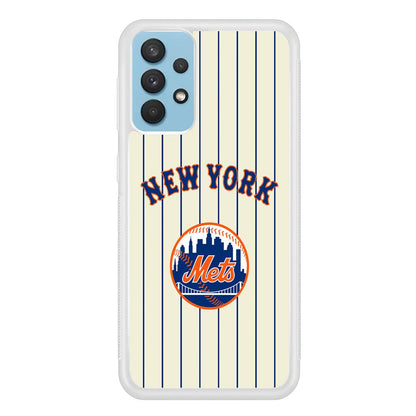 New York Mets Emblem of The City Samsung Galaxy A32 Case-Oxvistore