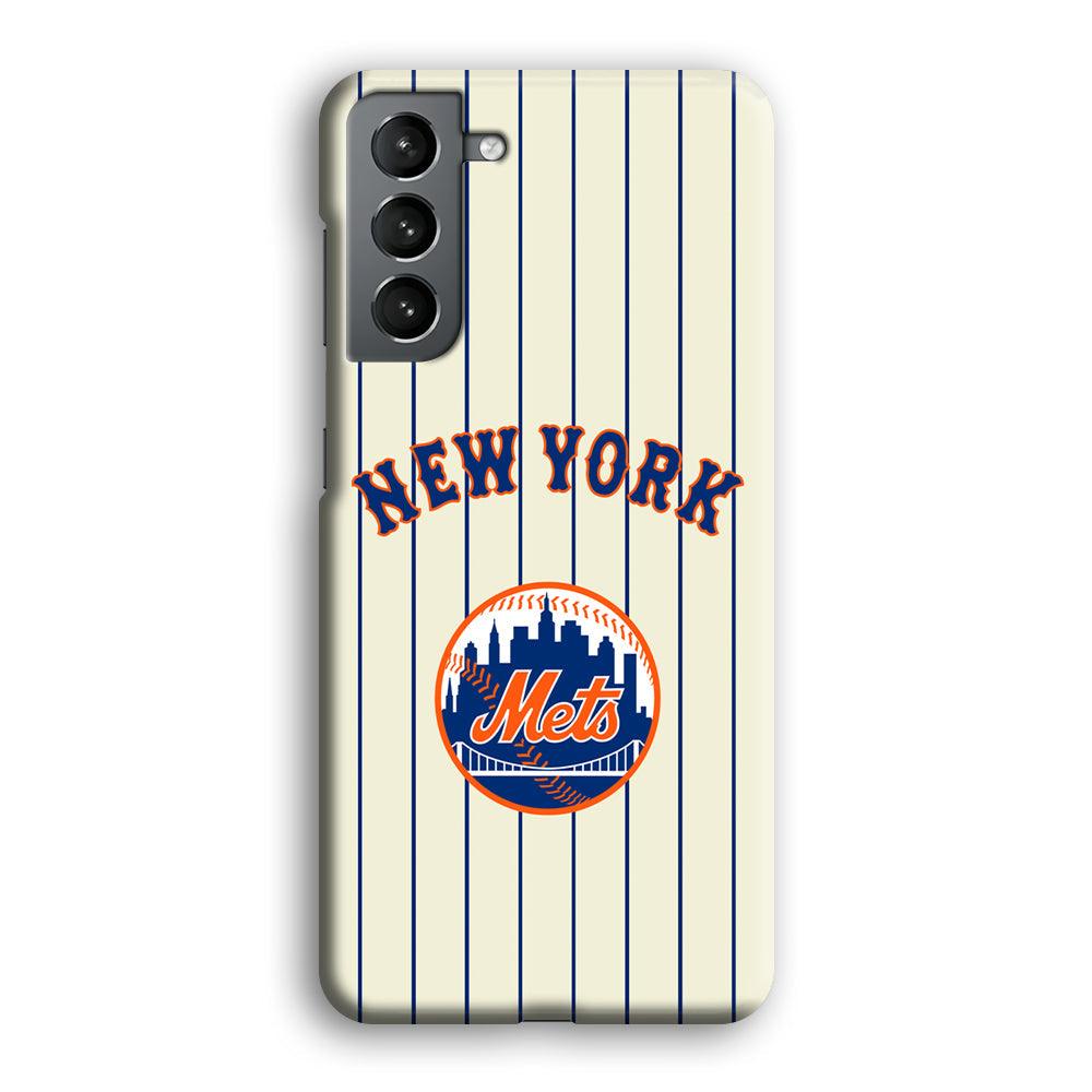 New York Mets Emblem of The City Samsung Galaxy S21 Plus Case-Oxvistore