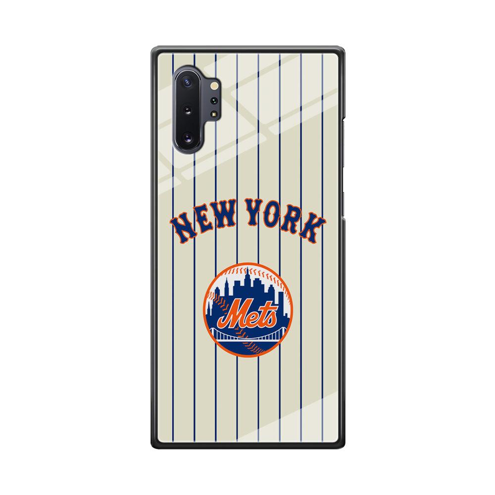 New York Mets Emblem of The City Samsung Galaxy Note 10 Plus Case-Oxvistore