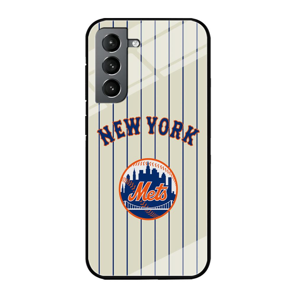 New York Mets Emblem of The City Samsung Galaxy S21 Plus Case-Oxvistore