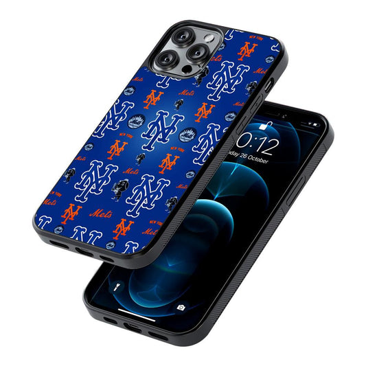 New York Mets Logo 2D Rubber Phone Case-Oxvistore