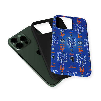 New York Mets Logo 2 in 1 Tough Phone Case