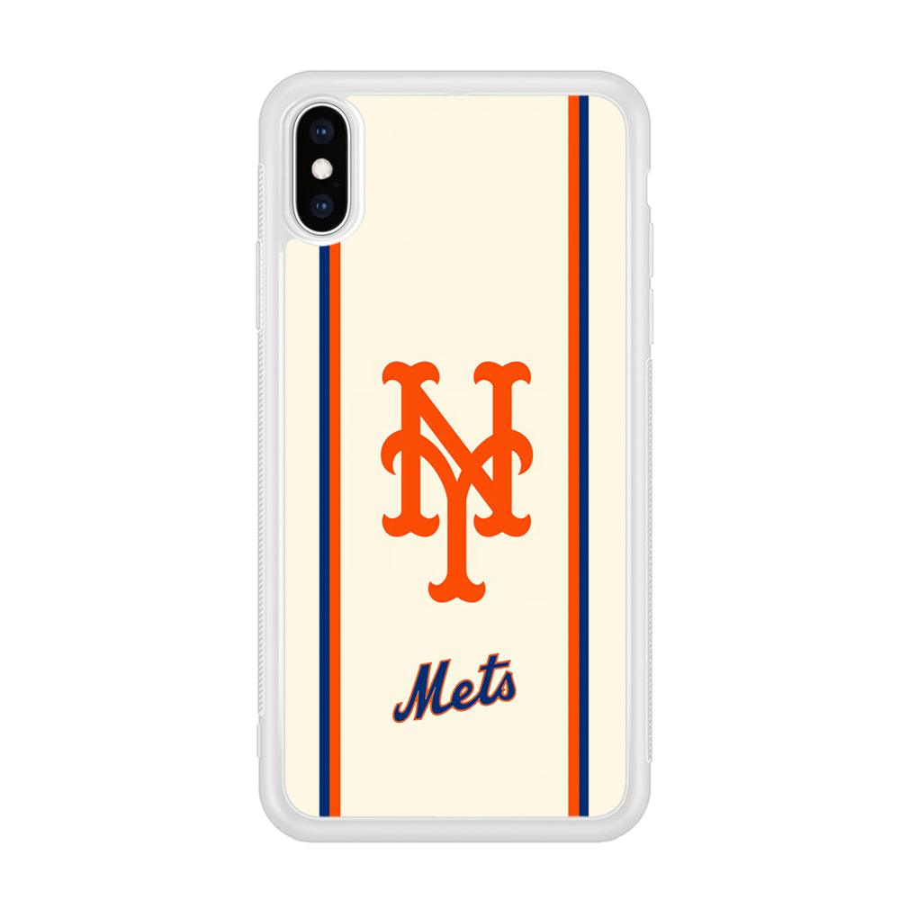 New York Mets Meet The Light iPhone XS Case-Oxvistore