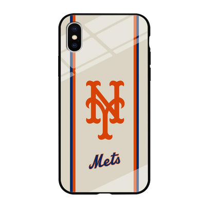 New York Mets Meet The Light iPhone XS Case-Oxvistore