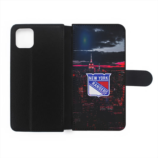 New York Rangers City Flip Wallet Phone Case