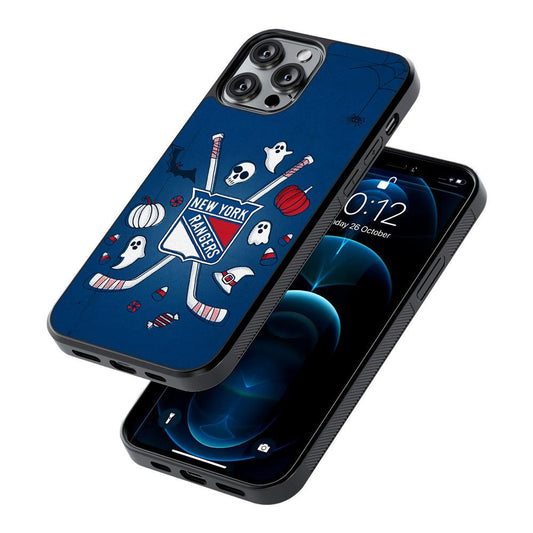 New York Rangers Logo 2D Rubber Phone Case-Oxvistore