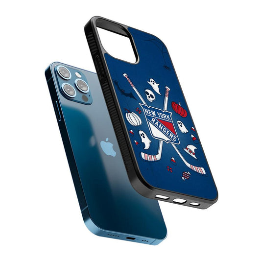 New York Rangers Logo 2D Rubber Phone Case-Oxvistore