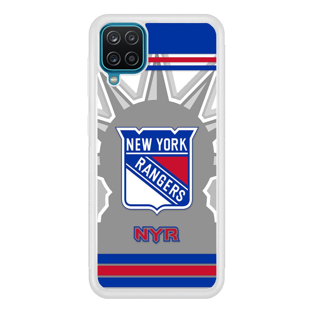 New York Rangers Struggle for The People Samsung Galaxy A12 Case-Oxvistore