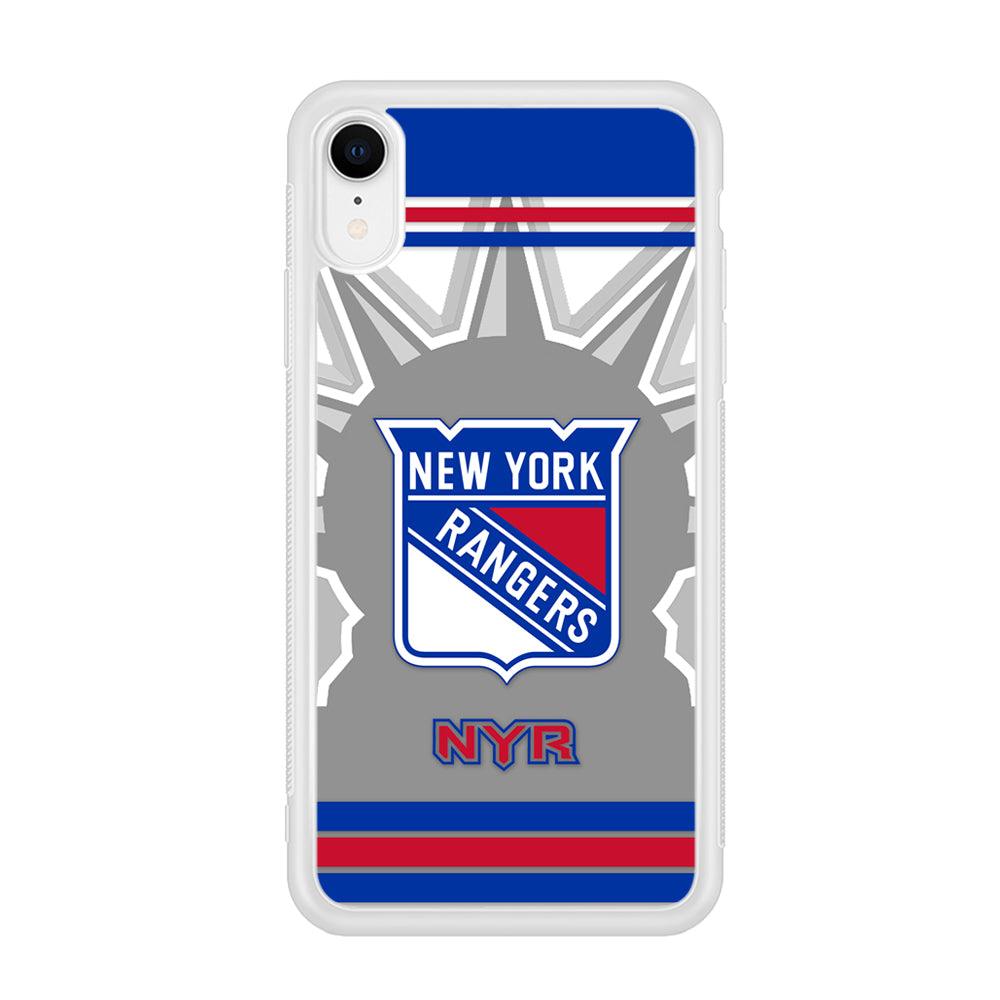 New York Rangers Struggle for The People iPhone XR Case-Oxvistore