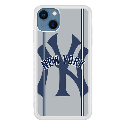 New York Yankees Wide Layer iPhone 15 Plus Case-Oxvistore