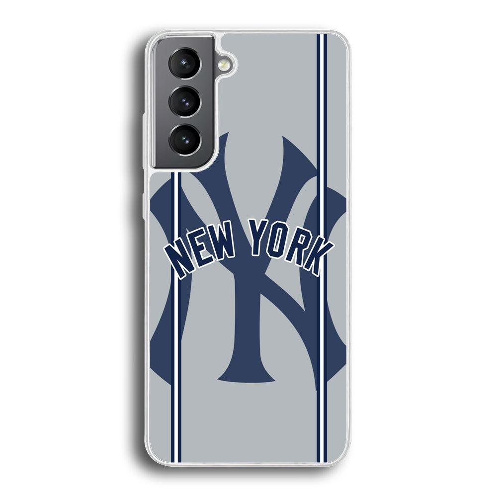 New York Yankees Wide Layer Samsung Galaxy S21 Plus Case-Oxvistore