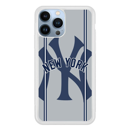 New York Yankees Wide Layer iPhone 15 Pro Max Case-Oxvistore