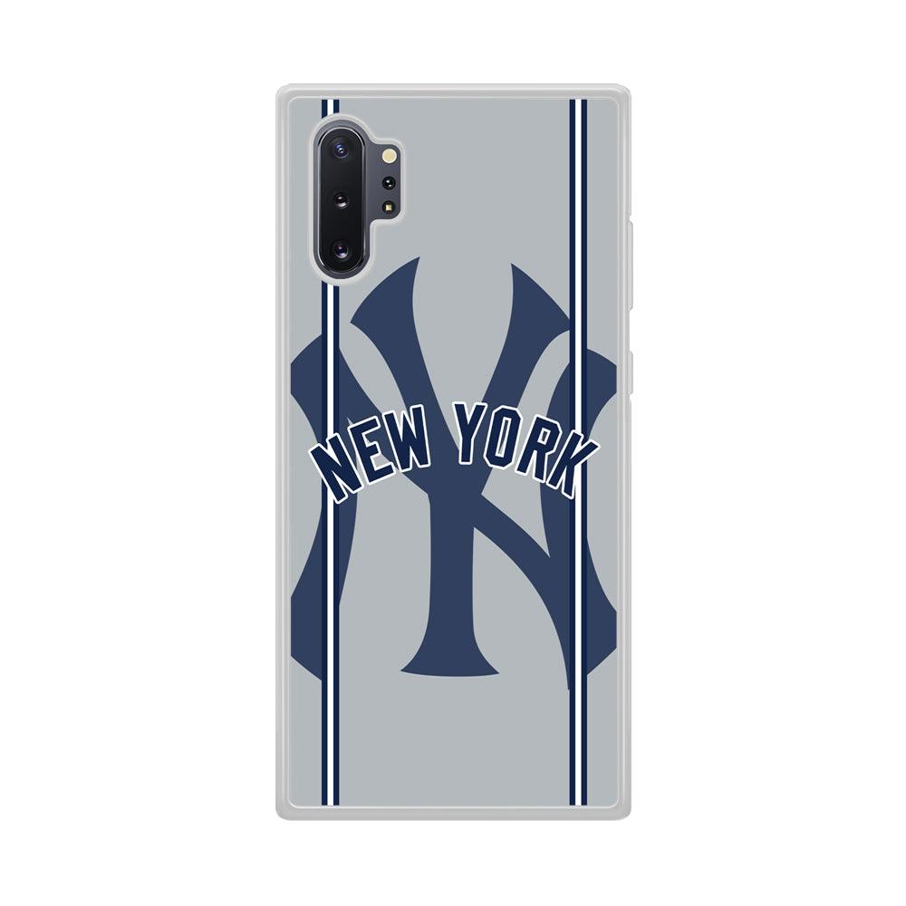 New York Yankees Wide Layer Samsung Galaxy Note 10 Plus Case-Oxvistore