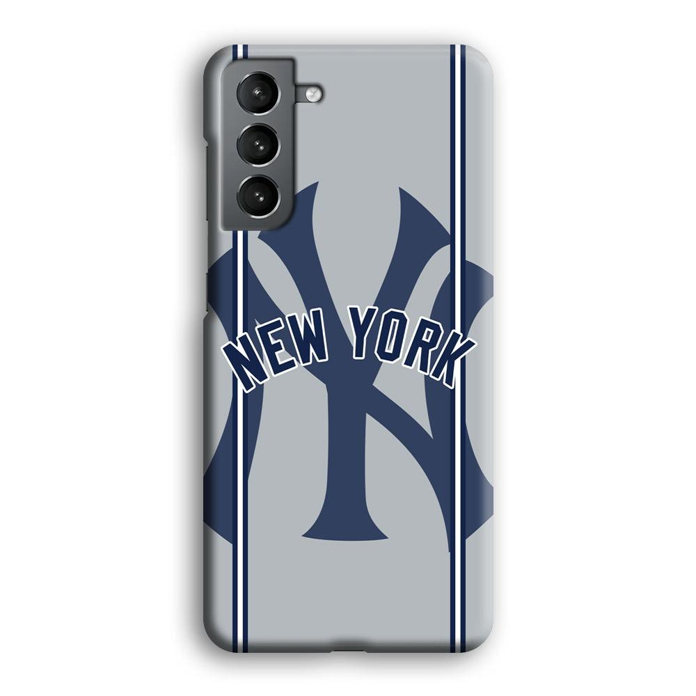 New York Yankees Wide Layer Samsung Galaxy S21 Plus Case-Oxvistore