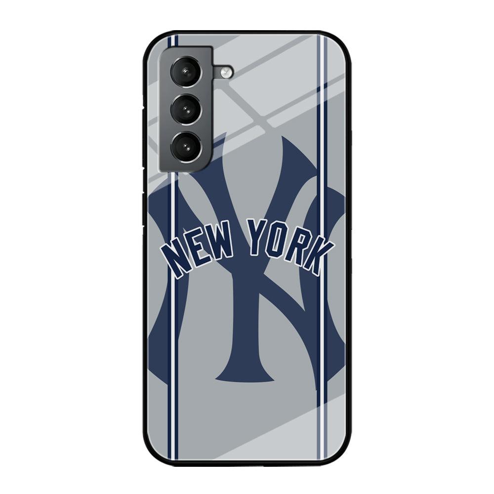 New York Yankees Wide Layer Samsung Galaxy S21 Plus Case-Oxvistore