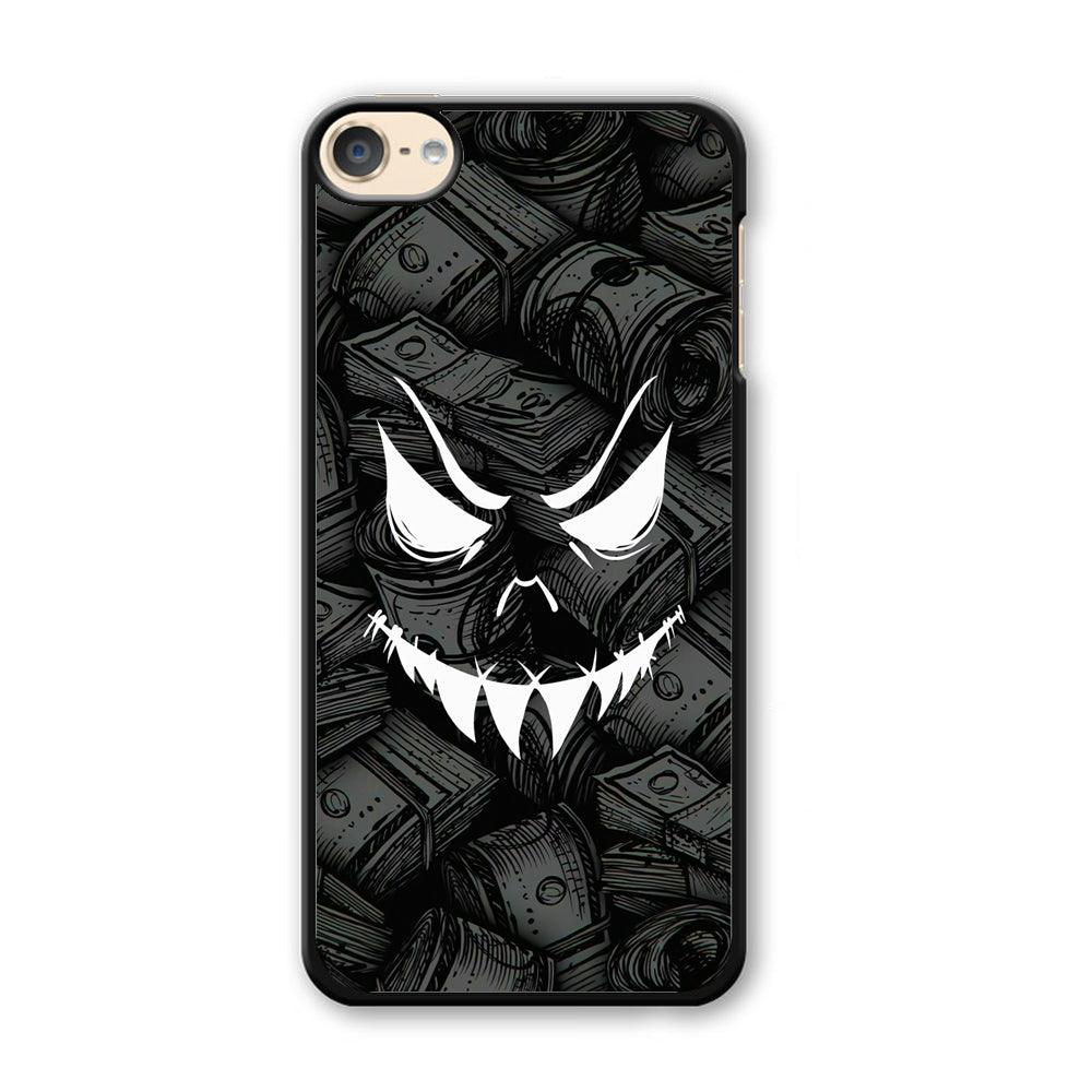 Nightmare from Your Money iPod Touch 6 Case-Plastic Black (2D Case)-Oxvistore