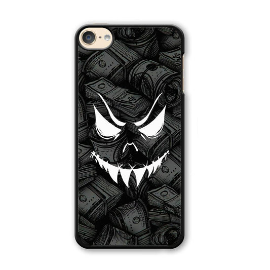Nightmare from Your Money iPod Touch 6 Case-Plastic Black (2D Case)-Oxvistore