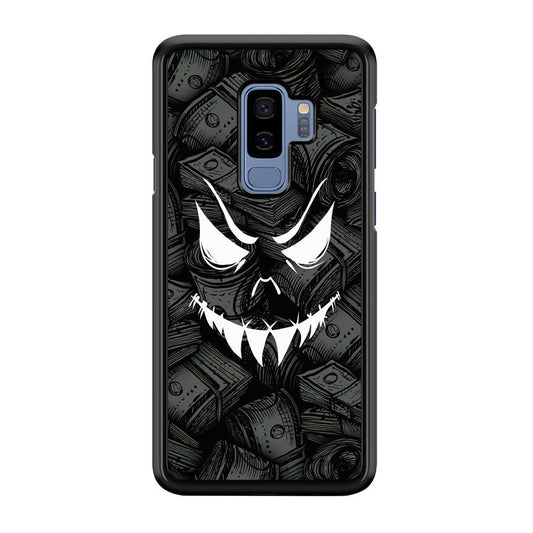 Nightmare from Your Money Samsung Galaxy S9 Plus Case-Rubber Black (2D Case)-Oxvistore