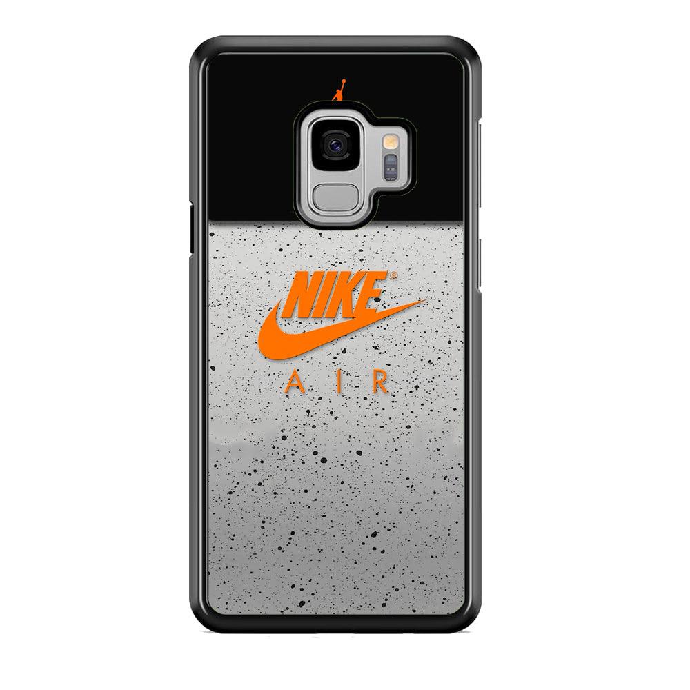 Nike Air Emblem of Pride Samsung Galaxy S9 Case-Rubber Black (2D Case)-Oxvistore