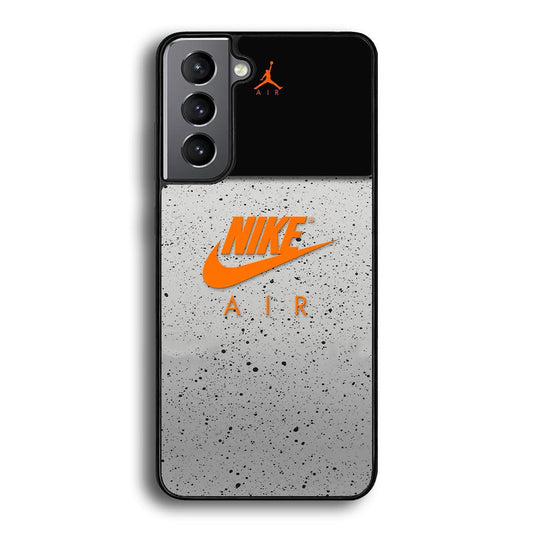 Nike Air Emblem of Pride Samsung Galaxy S24 Case-Rubber Black (2D Case)-Oxvistore