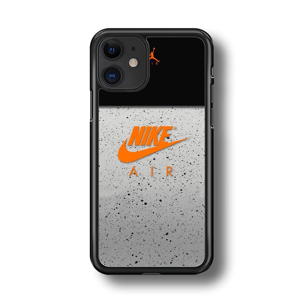 Nike Air Emblem of Pride iPhone 11 Case-Rubber Black (2D Case)-Oxvistore