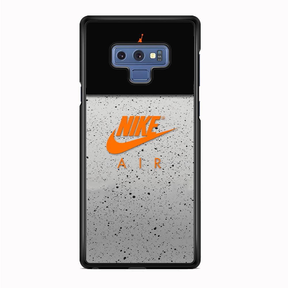 Nike Air Emblem of Pride Samsung Galaxy Note 9 Case-Rubber Black (2D Case)-Oxvistore