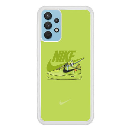 Nike Air Max Green Absolute Samsung Galaxy A32 Case-Oxvistore