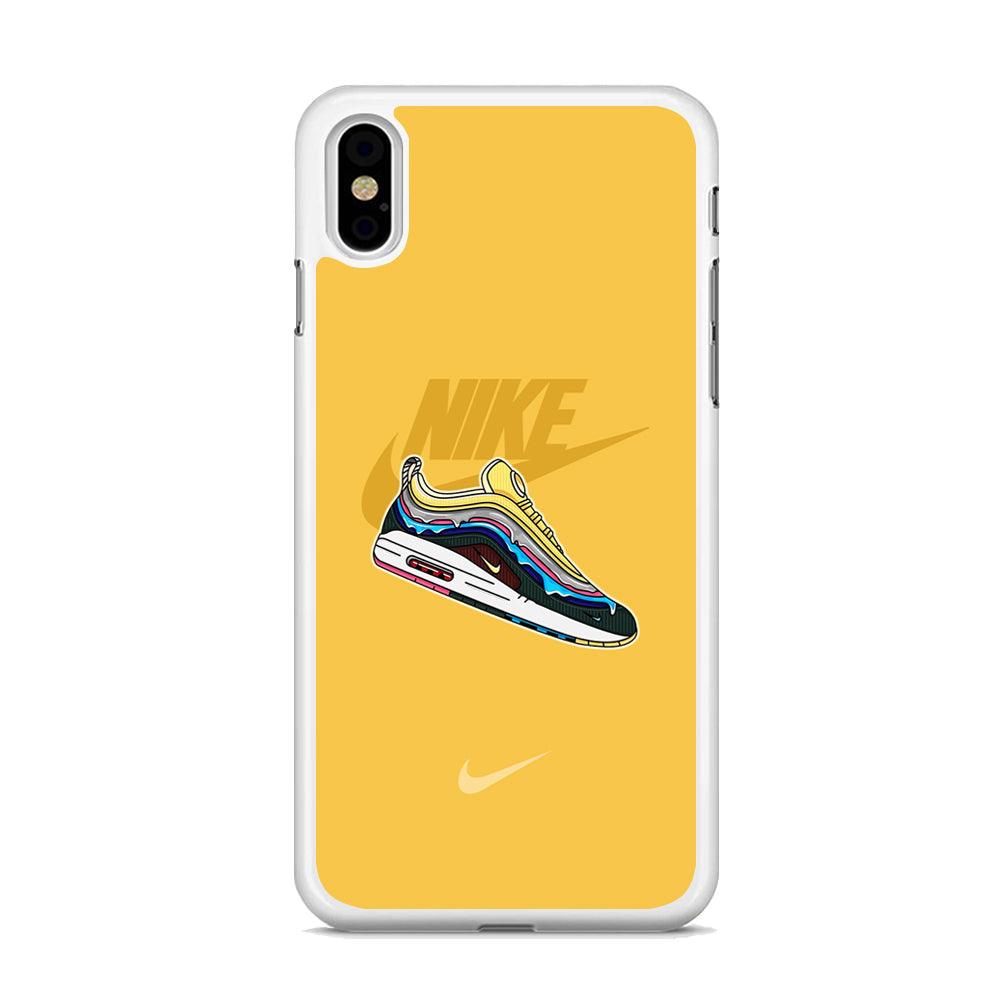 Nike Air Max Spirit Painting iPhone X Case-Oxvistore