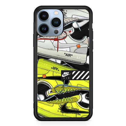 Nike Air Shoelaces iPhone 14 Pro Max Case-Oxvistore