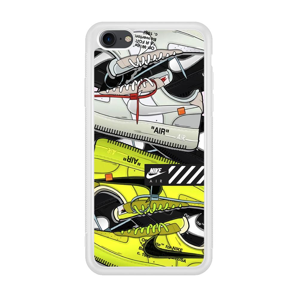 Nike Air Shoelaces iPhone 8 Case-Oxvistore