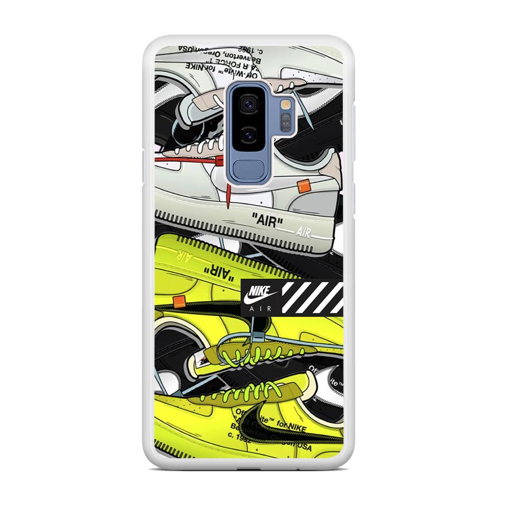 Nike Air Shoelaces Samsung Galaxy S9 Plus Case-Oxvistore