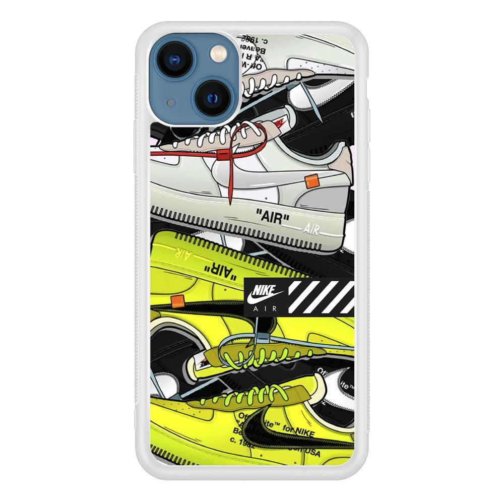 Nike Air Shoelaces iPhone 13 Case-Oxvistore