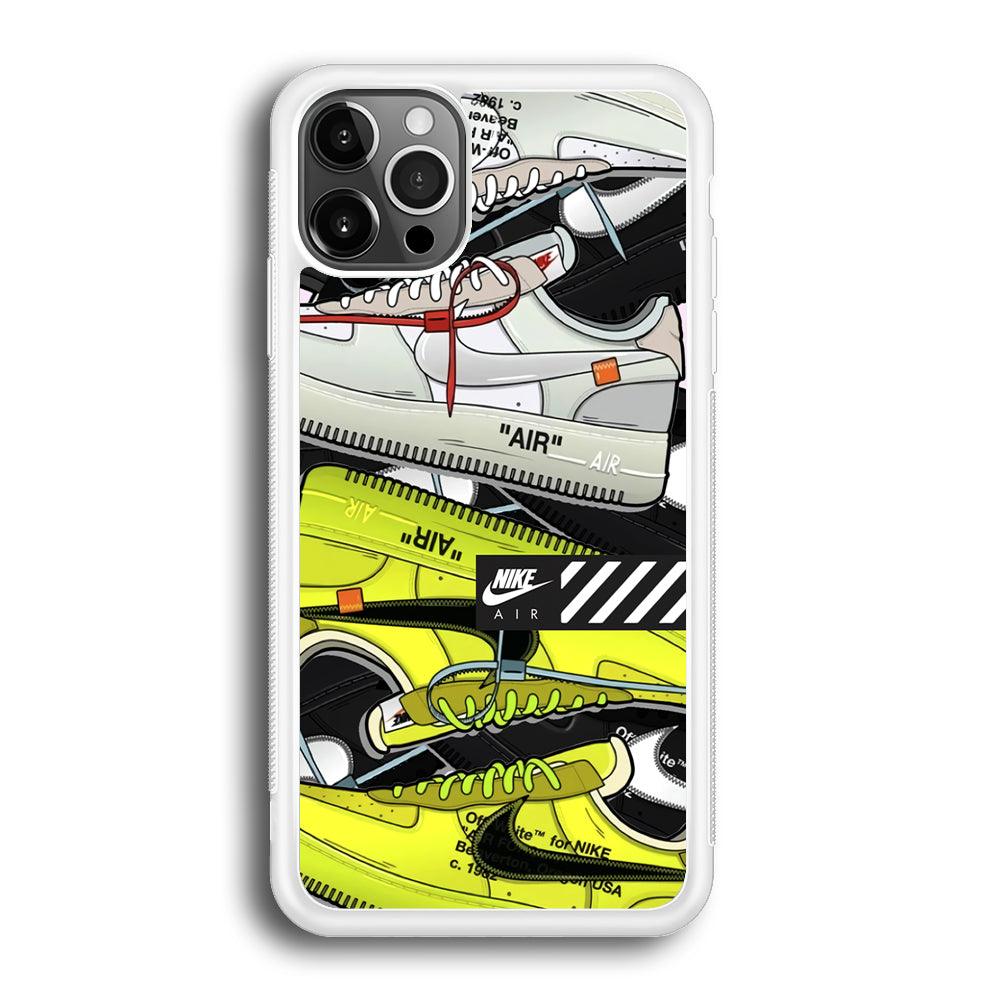 Nike Air Shoelaces iPhone 12 Pro Case-Oxvistore