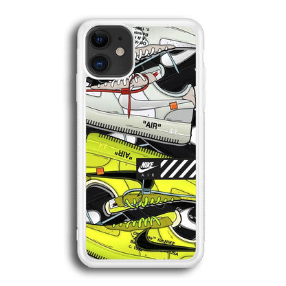 Nike Air Shoelaces iPhone 12 Case-Oxvistore