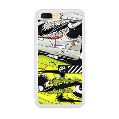 Nike Air Shoelaces iPhone 8 Plus Case-Oxvistore