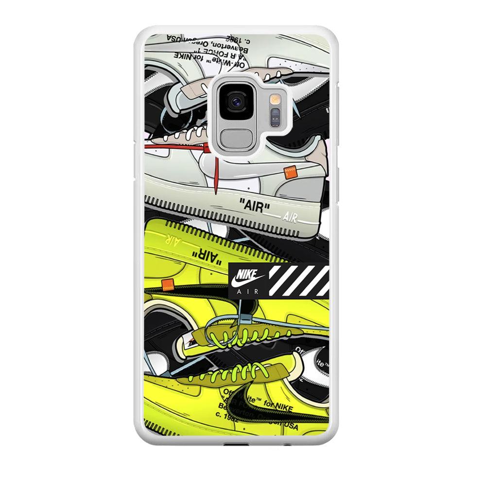 Nike Air Shoelaces Samsung Galaxy S9 Case-Oxvistore