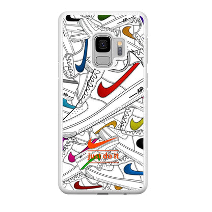 Nike Air White Shoes Pile Samsung Galaxy S9 Case-Oxvistore