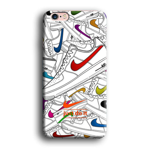 Nike Air White Shoes Pile iPhone 6 | 6s Case-Oxvistore