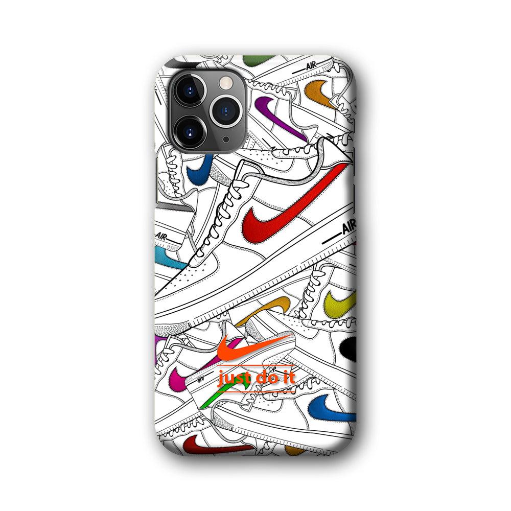 Nike Air White Shoes Pile iPhone 11 Pro Case-Oxvistore