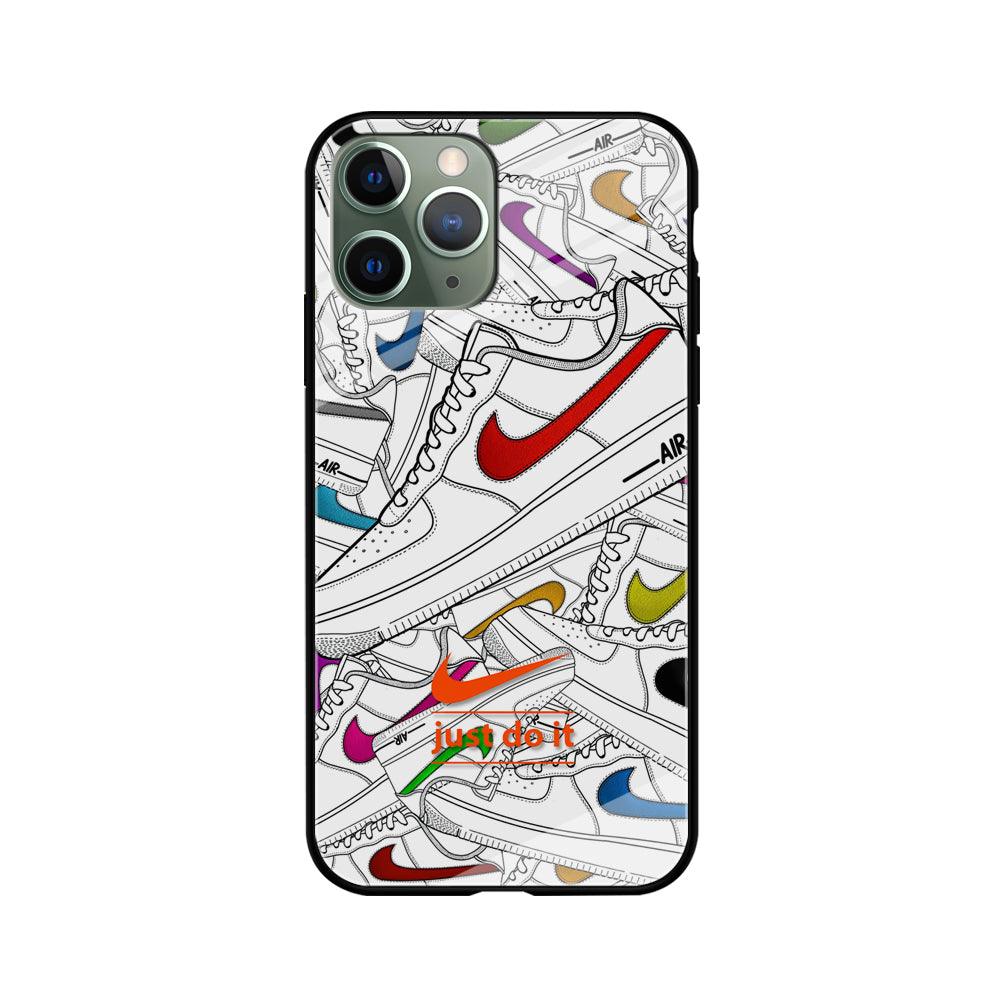 Nike Air White Shoes Pile iPhone 11 Pro Case-Oxvistore