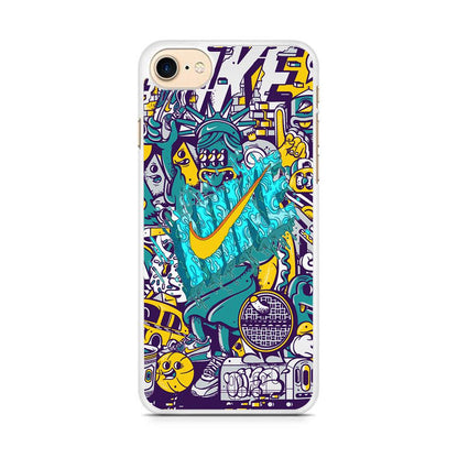 Nike Art of Freedom iPhone 8 Case-Oxvistore