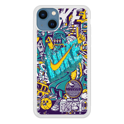 Nike Art of Freedom iPhone 14 Plus Case-Oxvistore