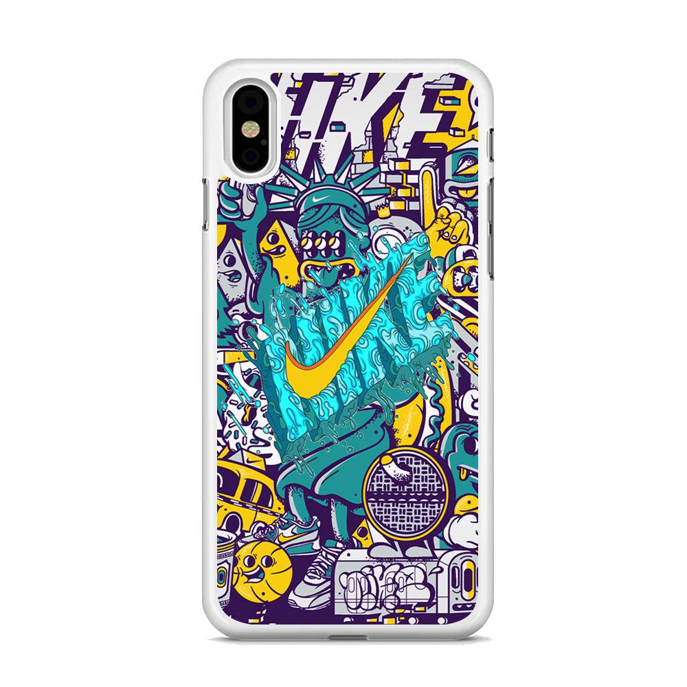 Nike Art of Freedom iPhone XS Case-Oxvistore