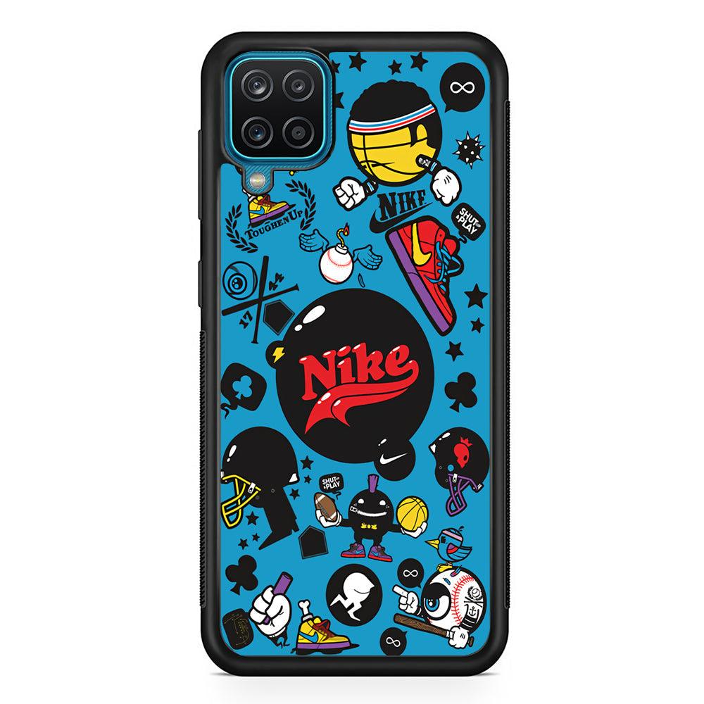 Nike Assembly of Struggle Samsung Galaxy A12 Case-Oxvistore