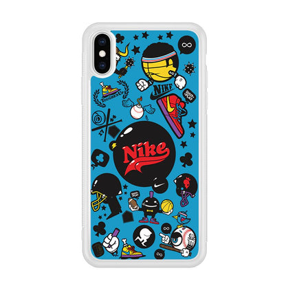 Nike Assembly of Struggle iPhone X Case-Oxvistore