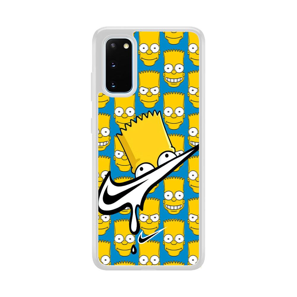 Nike Bart Vibes Face Samsung Galaxy S20 Case-Oxvistore