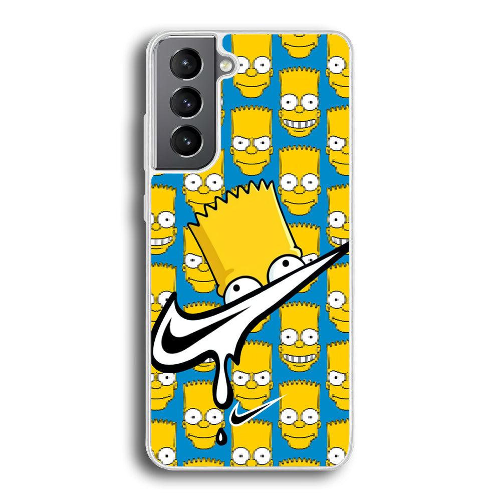 Nike Bart Vibes Face Samsung Galaxy S21 Case-Oxvistore